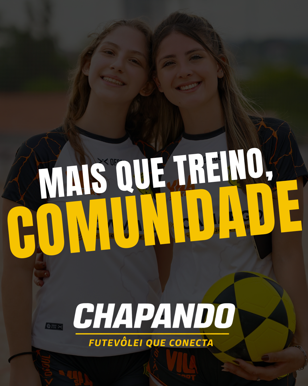 Futevôlei que conecta